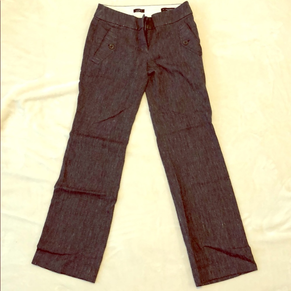 Loft Marisa Trouser - Navy Blue